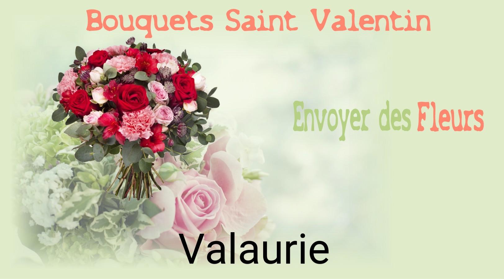 Roses de Saint-Valentin livrées à Valaurie